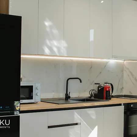 アパート Miku - Lovely 1 Bedroom Spectacular View ティラナ