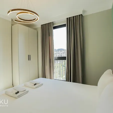 アパート Miku - Lovely 1 Bedroom Spectacular View ティラナ